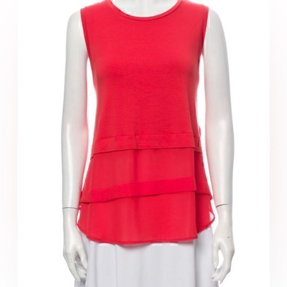 Michael Kors Layered Jersey Top size small​ - Picture 1 of 5